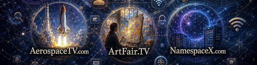 Aerospace TV Art Fair TV Name space x images